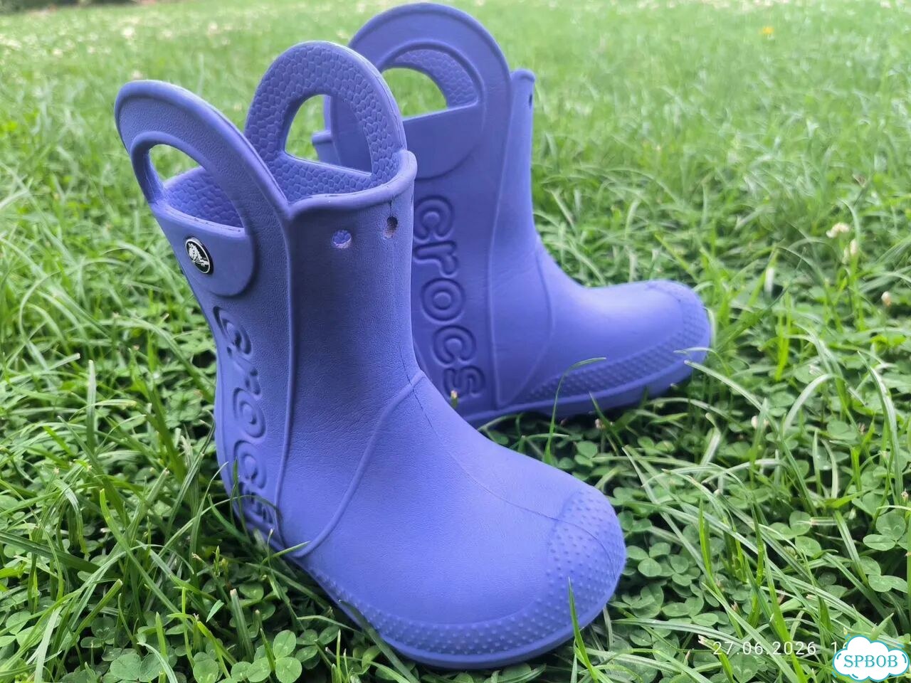 Детские резиновые сапоги crocs 8 фото 1