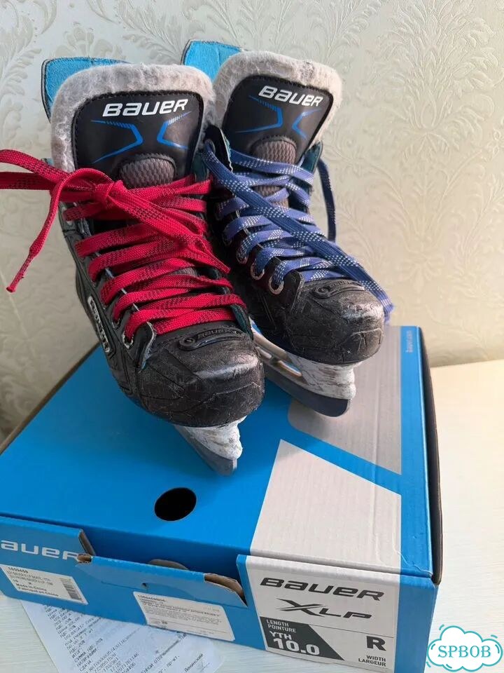 Хоккейные коньки bauer 28 фото 4
