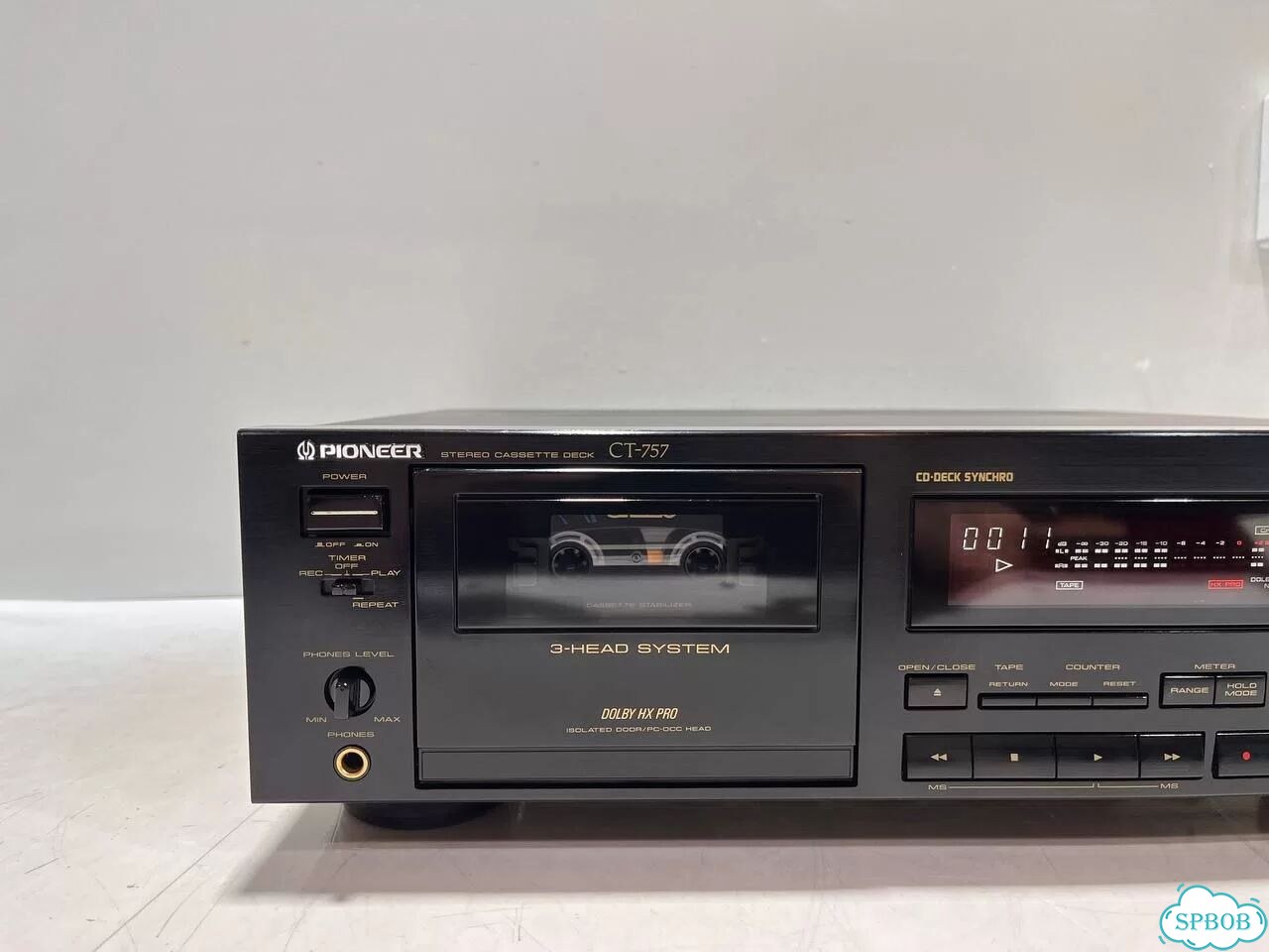 Pioneer CT-757 Трехголовая кассетная дека Japan фото 5