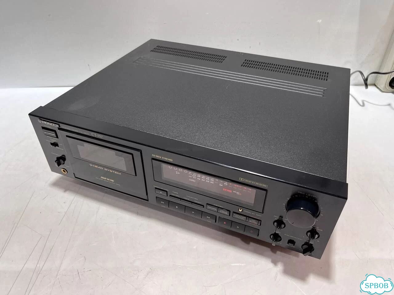 Pioneer CT-757 Трехголовая кассетная дека Japan фото 7