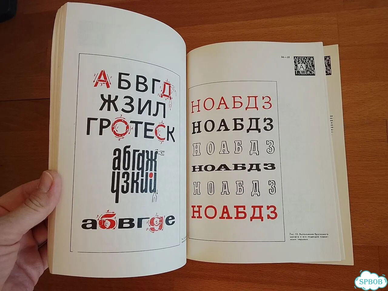Книга Шрифт и шрифтовой плакат С.И.Смирнов 1978 фото 6