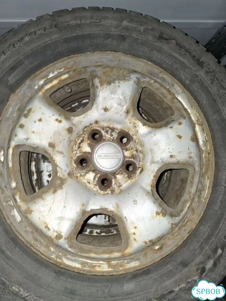Колеса штампы subaru R15 фото 3