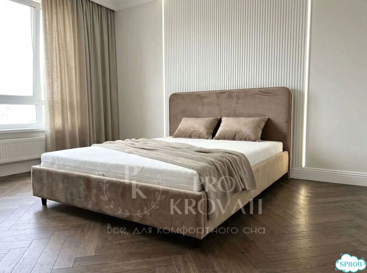 Кровать двуспальная с подъемным механизмом на заказ фото 5