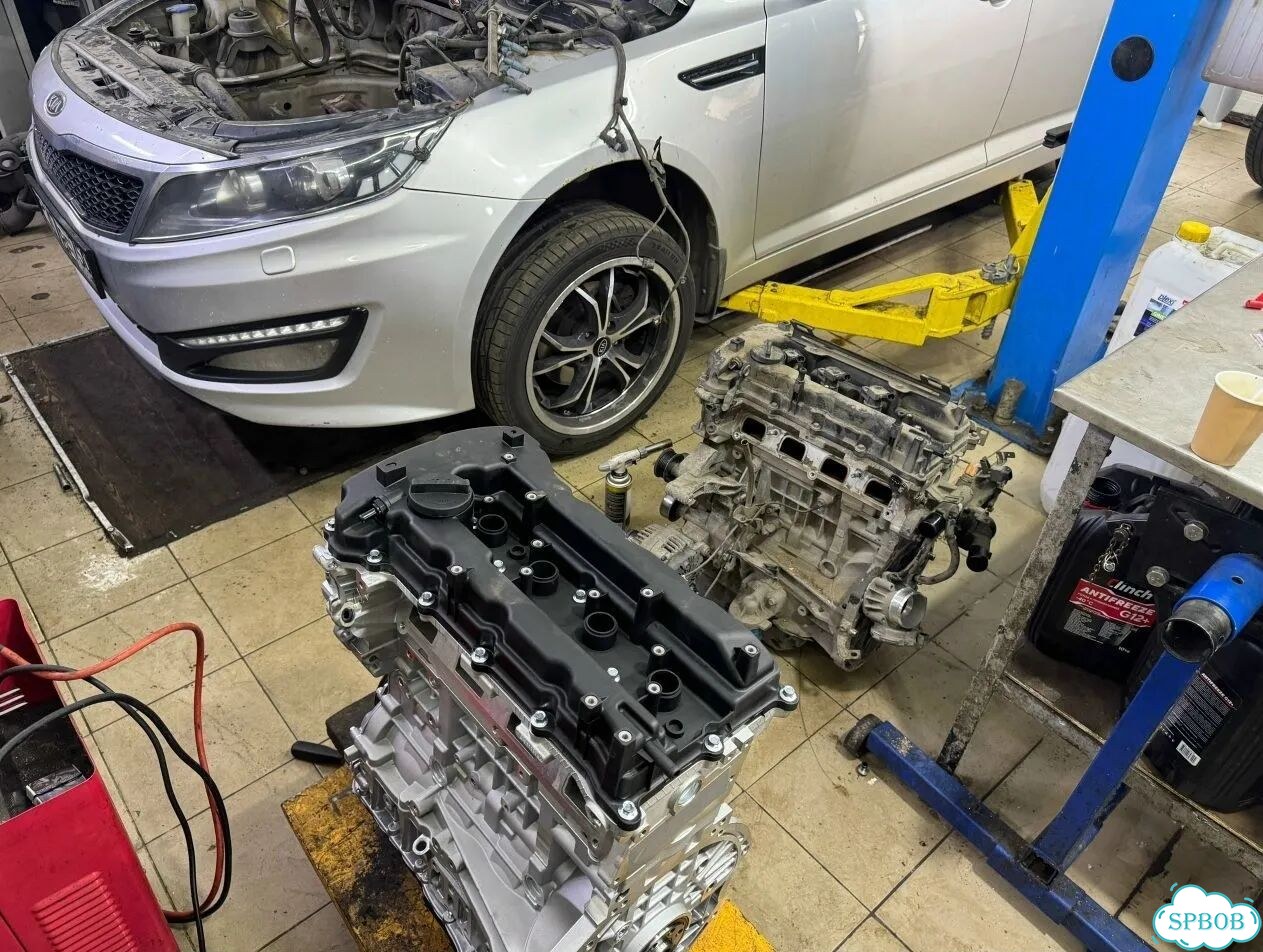 Мотор G4KE 2.4 L для Kia Sorento Optima Hyundai Sa фото 9