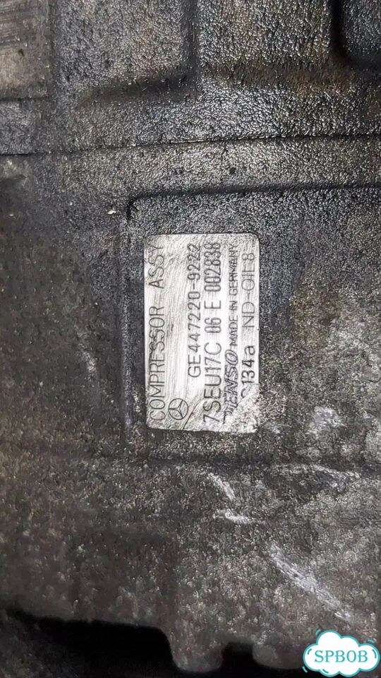 Компрессор кондиционера Mercedes ML W163 фото 4