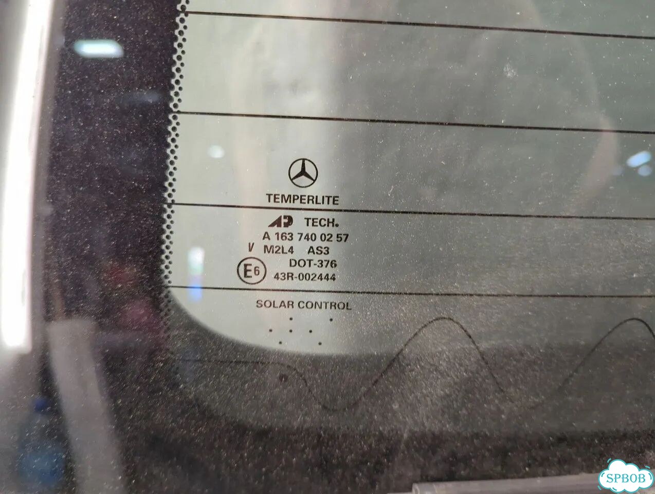 Крышка багажника Mercedes ML W163 фото 3