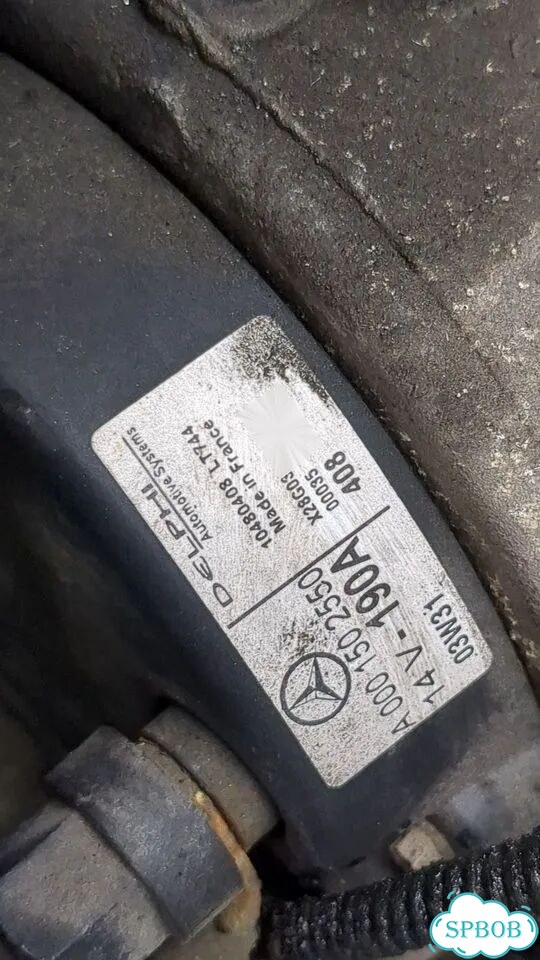 Генератор Mercedes ML W163 фото 4