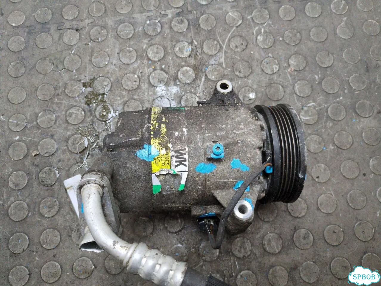 Компрессор кондиционера Opel Astra H фото 10