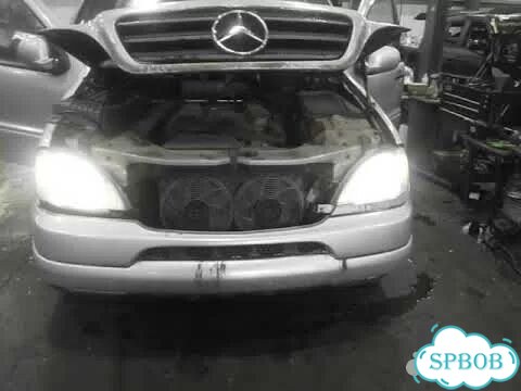 Капот Mercedes ML W163 фото 2
