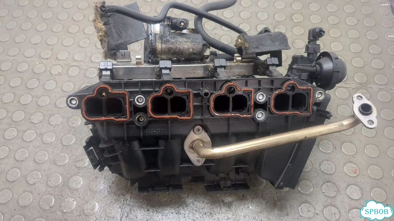 Коллектор впускной Opel Astra H фото 5