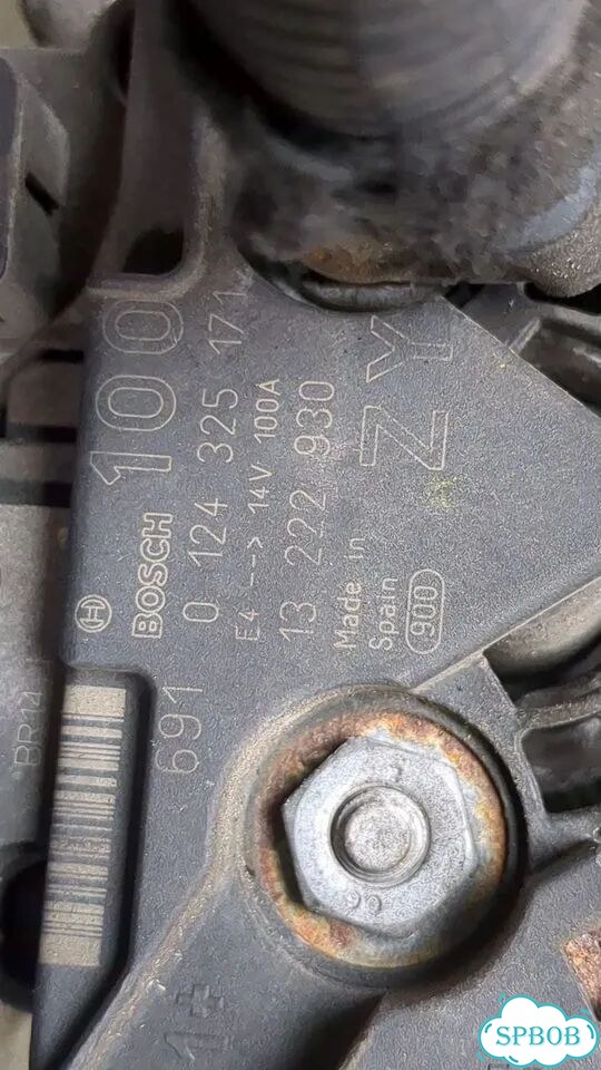 Генератор Opel Astra H фото 4