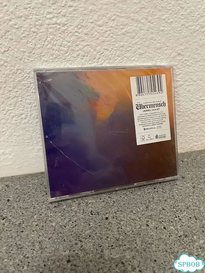 Альбом G-dragon bermensch 3rd Album jewel VER 7 фото 2