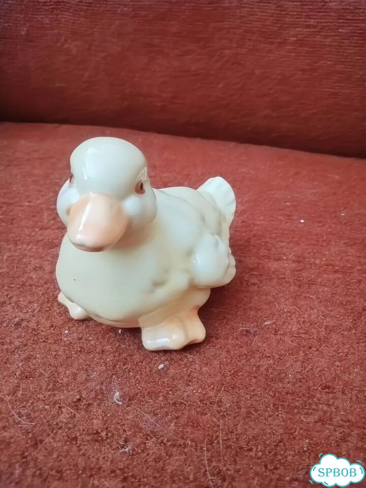 Статуэтка фарфор утка фото 1