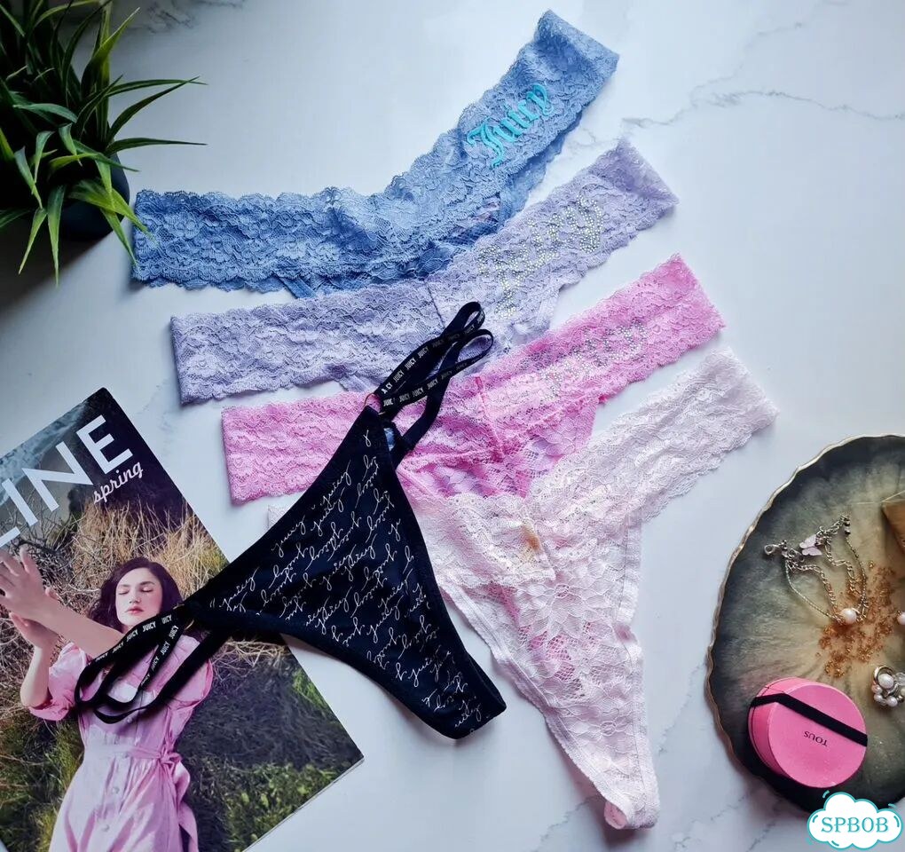 Трусики стринги сетом брак L juicy couture фото 2