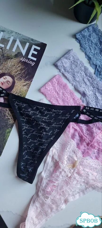 Трусики стринги сетом брак L juicy couture фото 3