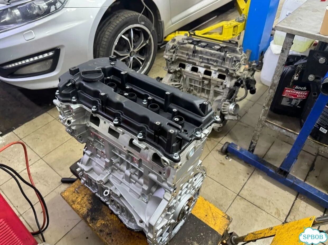 Мотор G4KE 2.4 л Kia Sorento Hyundai Santa Fe фото 1