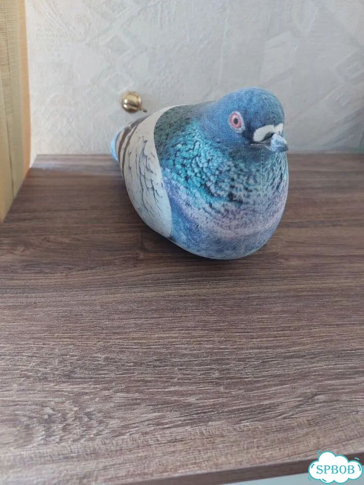 Мягкая игрушка голубь фото 2