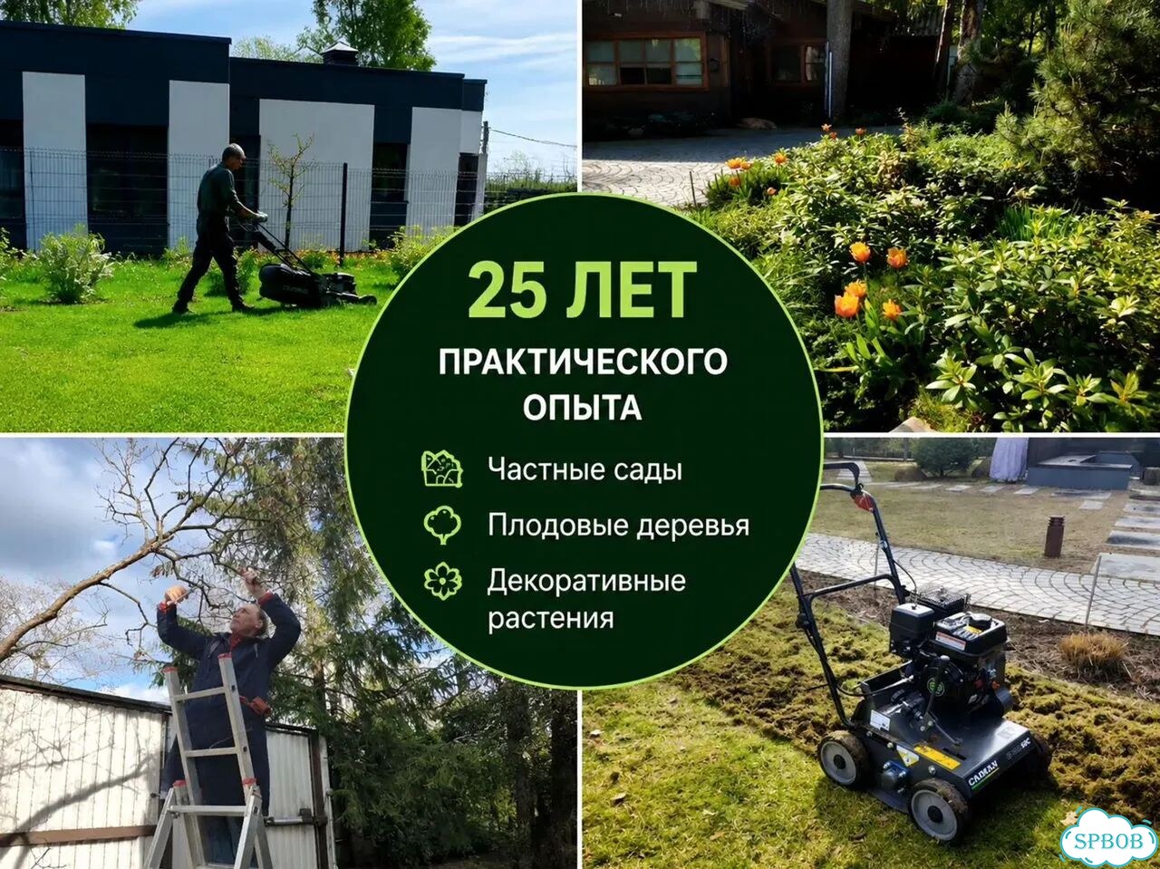 Садовник Уход за газоном и садом фото 9