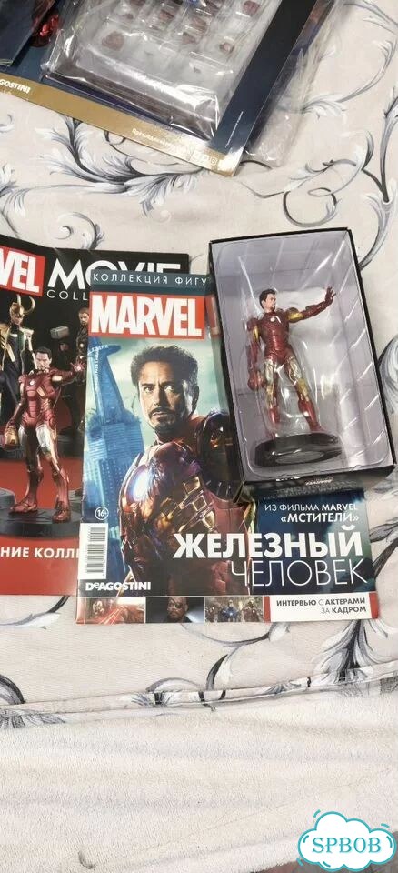 Журнал marvel movie железный человек фото 1