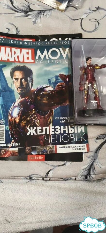 Журнал marvel movie железный человек фото 3