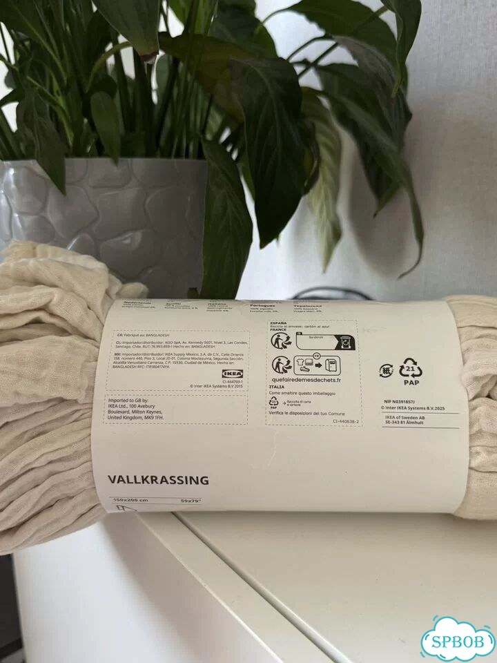 Покрывало IKEA хлопок новое фото 1