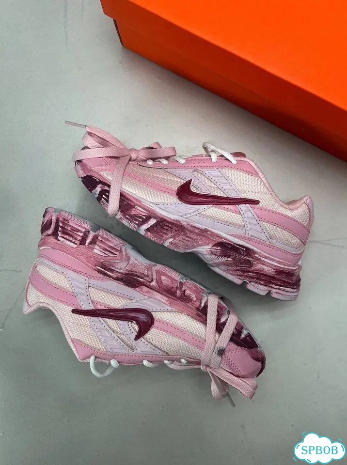 Кроссовки Nike Initiator pink y2k custom фото 2