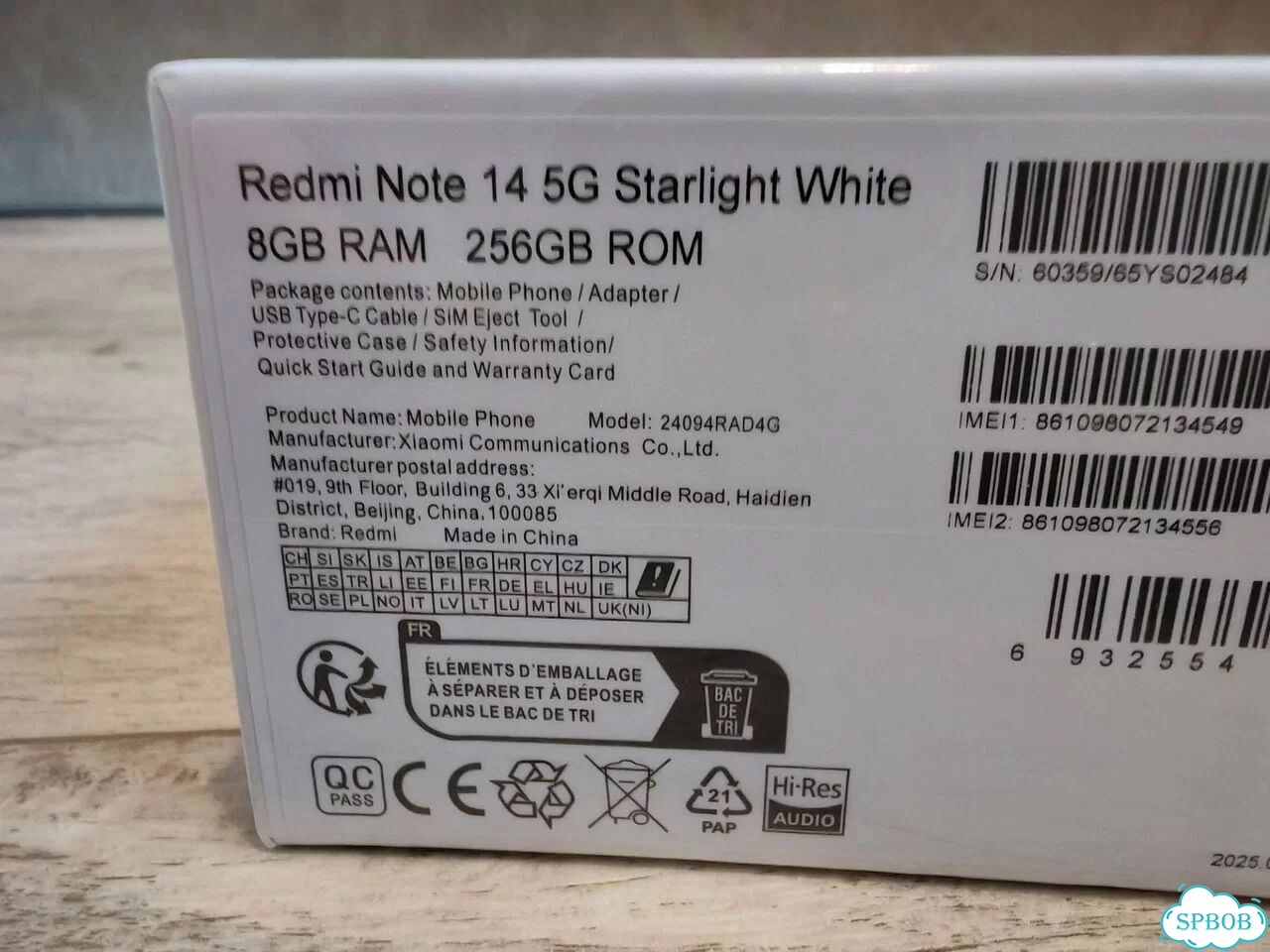 Xiaomi Redmi Note 14, 8/256 ГБ, 2 SIM фото 3