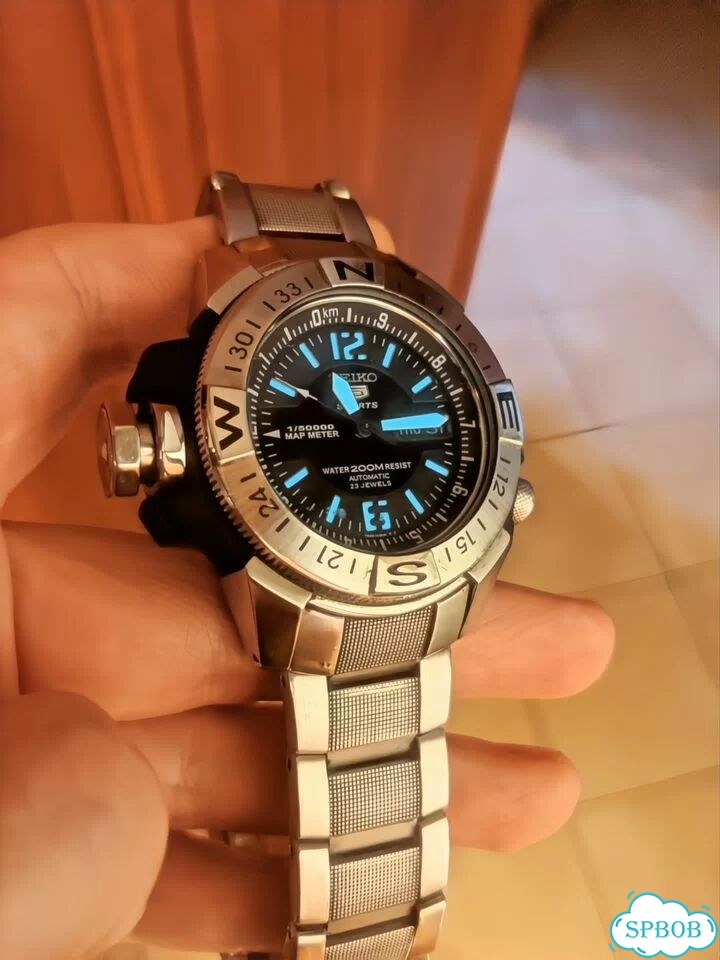 Seiko SKZ225K1 Atlas, Map meter (редкие) фото 1