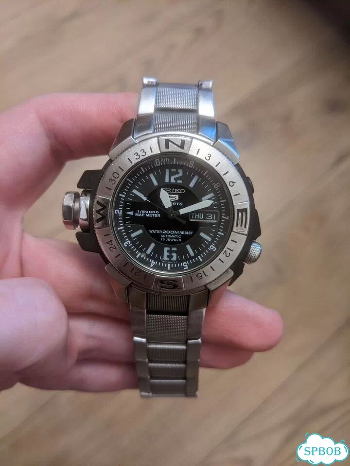 Seiko SKZ225K1 Atlas, Map meter (редкие) фото 2