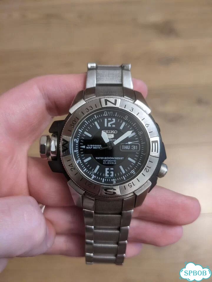 Seiko SKZ225K1 Atlas, Map meter (редкие) фото 3