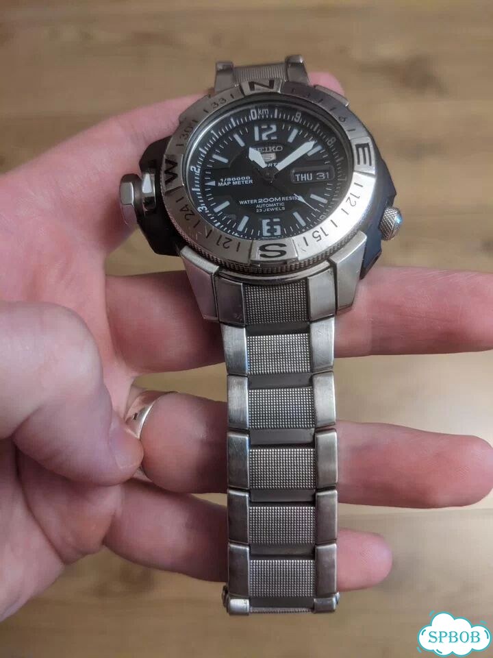 Seiko SKZ225K1 Atlas, Map meter (редкие) фото 4