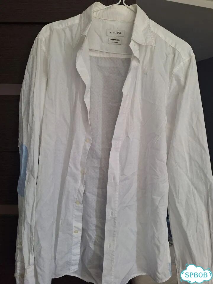 Белая рубашка Massimo Dutti фото 1