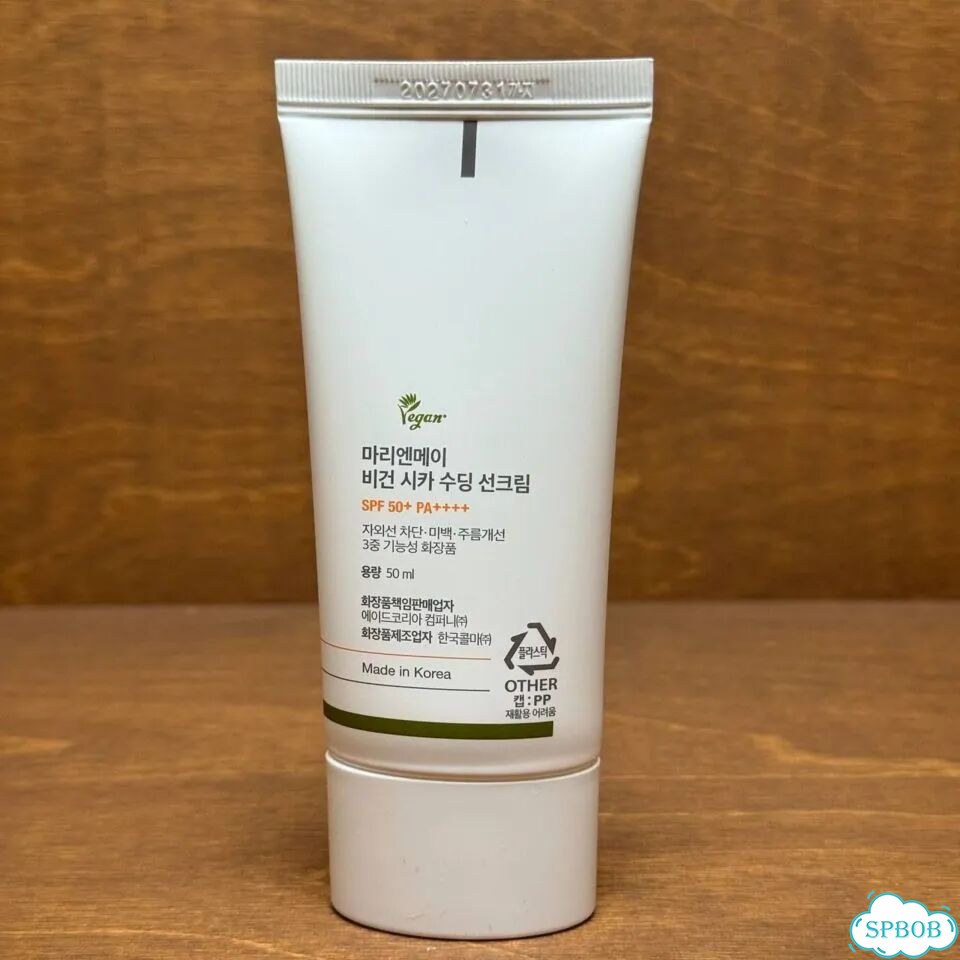 Кpем солнцезащитный Mary&May Vegan Cica SPF 50 фото 9