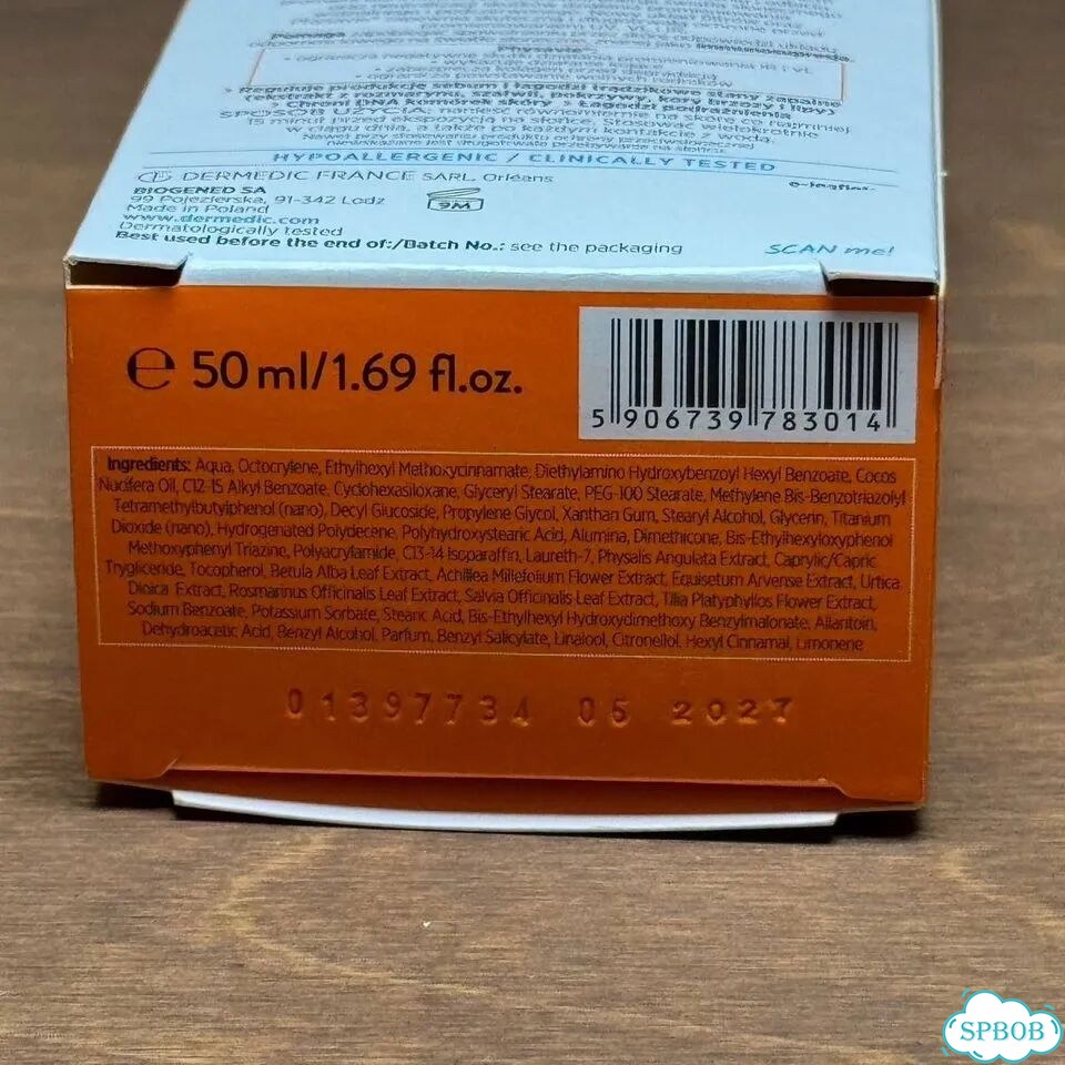 Кpем солнцезащитный Dermedic SPF 50+ новый фото 6