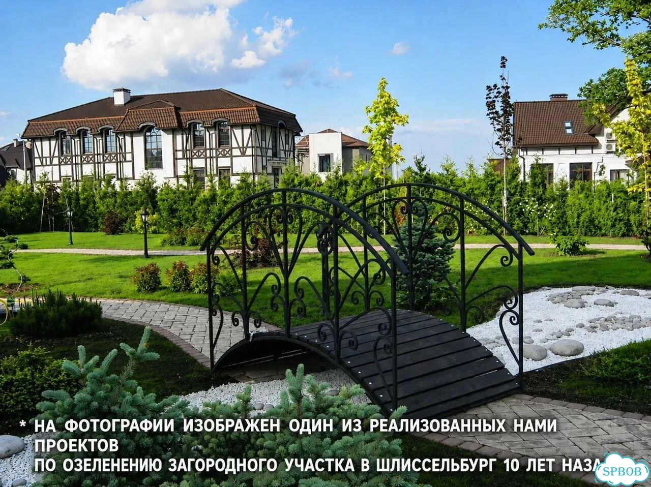 Озеленение и благоустройство участка и территории фото 5