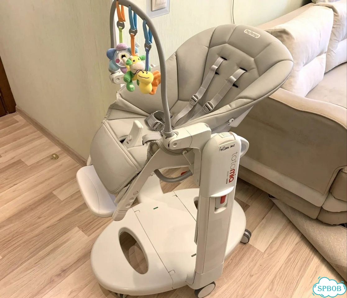 Стульчик Peg-Perego Tatamia Follow Me New Ice фото 2