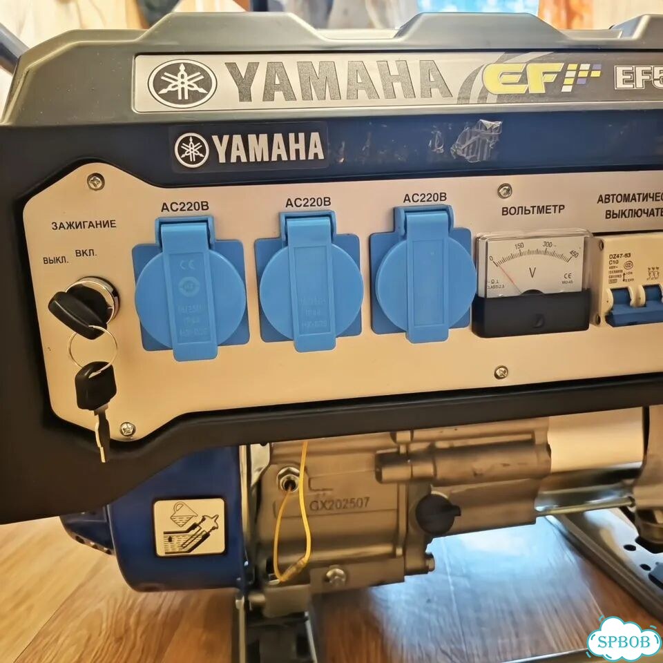 Миниэлектростанция yamaha ef5500efw фото 2