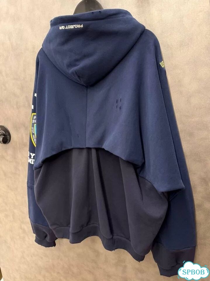 Зип худи Grailz Project G/r Navy фото 6