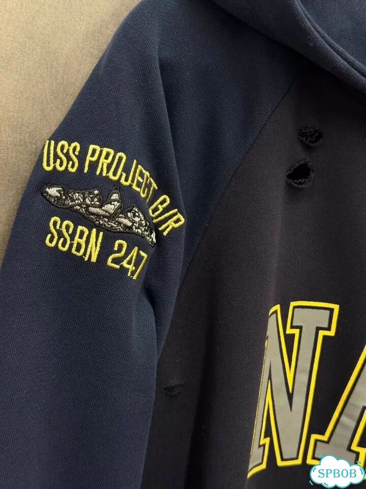 Зип худи Grailz Project G/r Navy фото 9