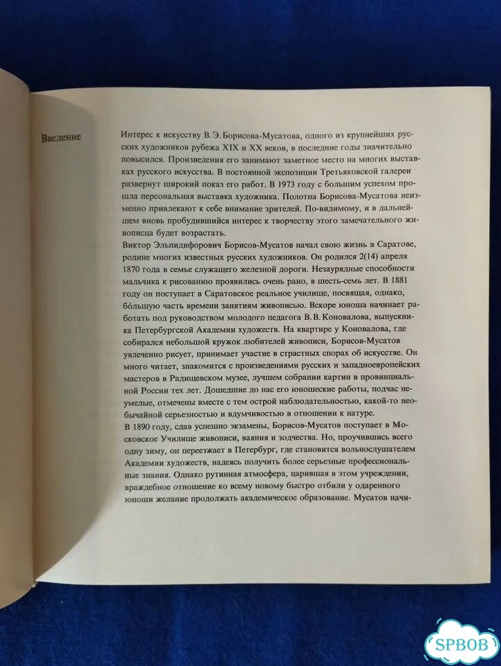 Живописная система В.Э. Борисова-Мусатова фото 5