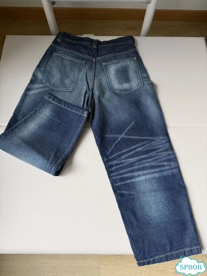 Джинсы hm baggy adjustable waist, 13-14 лет, 164 фото 6