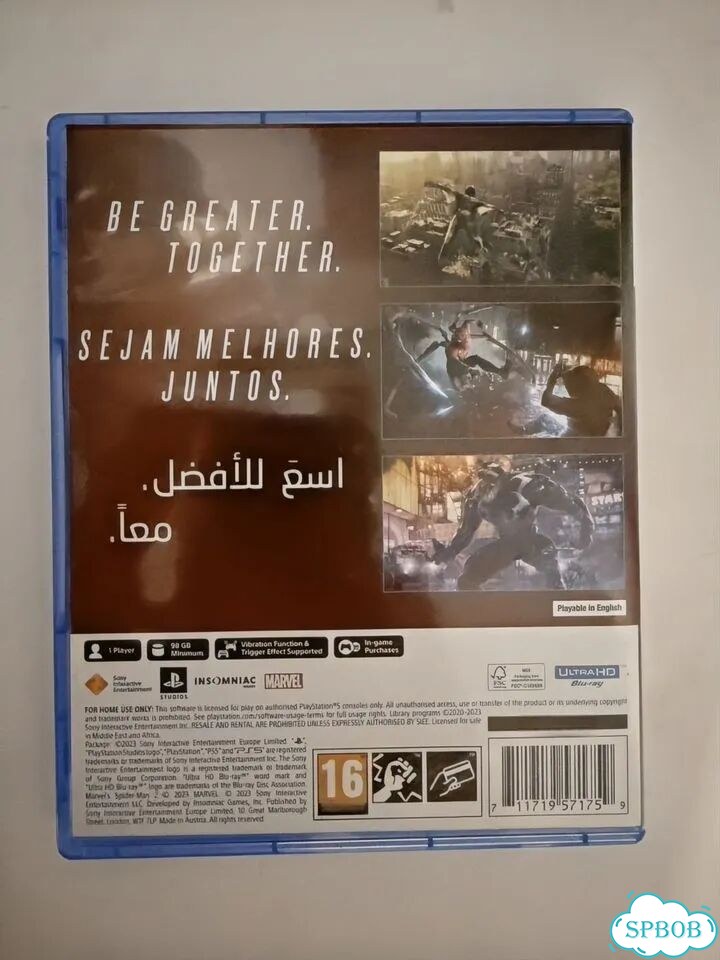 Spider man 2 ps5 диск фото 2