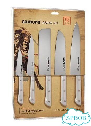 Набор из 5 ножей Samura Harakiri фото 1