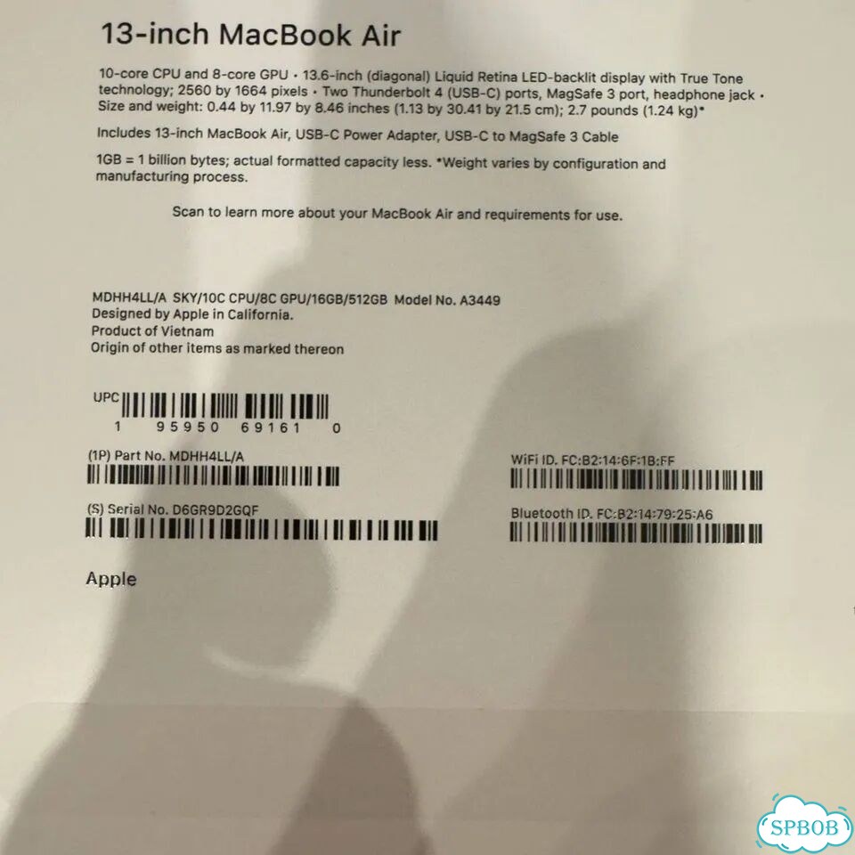 Apple Macbook Air 13 M5 16 512 gb фото 8
