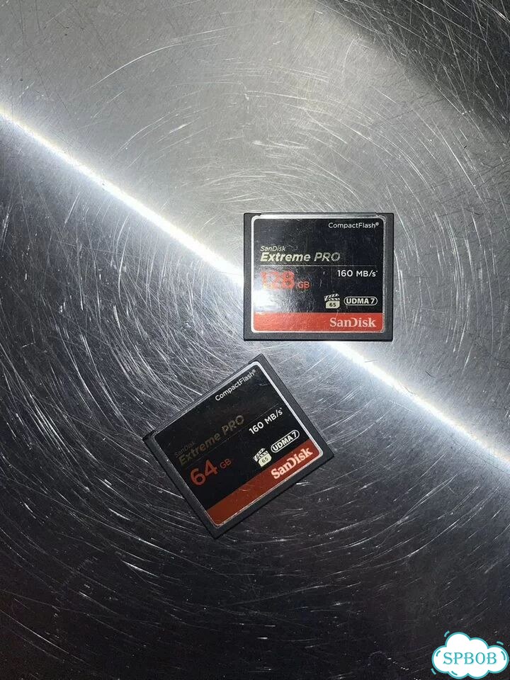 Sandisck extreme pro compact flash 128 Гб 160 mb/s фото 1