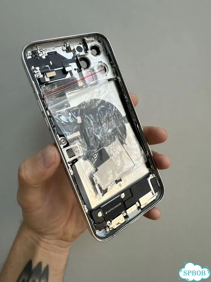 Корпус iPhone 12 Pro Max оригинал со шлейфами фото 2