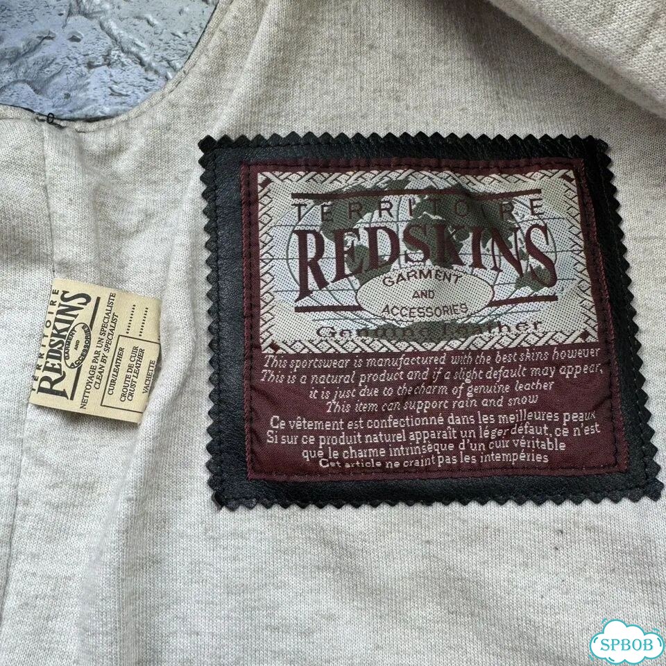 Кожаный жилет Redskins Vintage Yankee Clipper Le фото 9