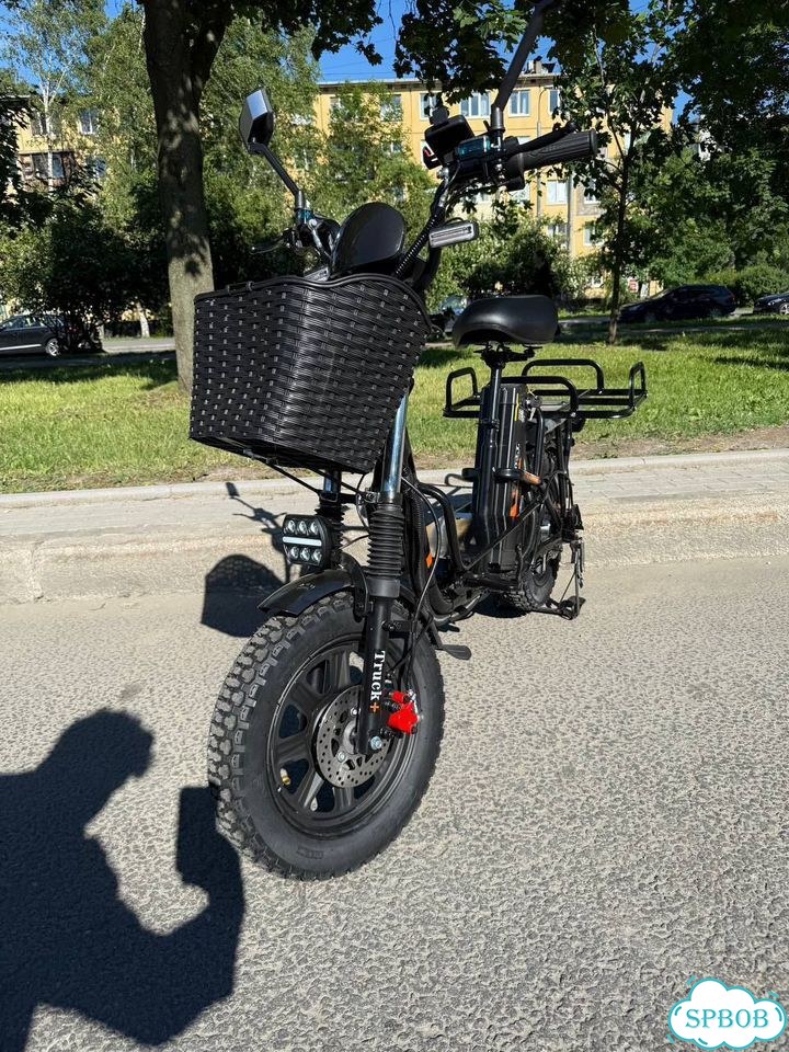 Электровелосипед Монстр для курьеров 1200W фото 10