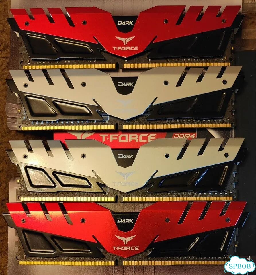 Ddr4 32gb Team Group T-force 3000 4x8gb фото 1