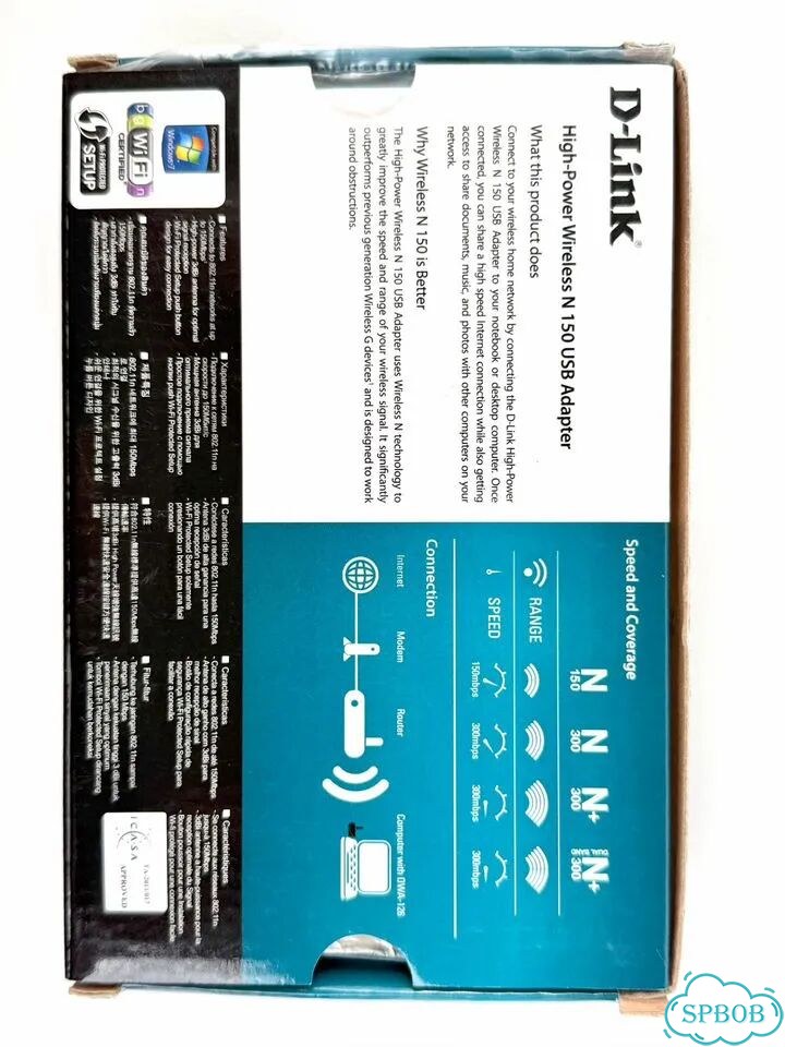 D-link N150 WI Fi адаптер фото 5